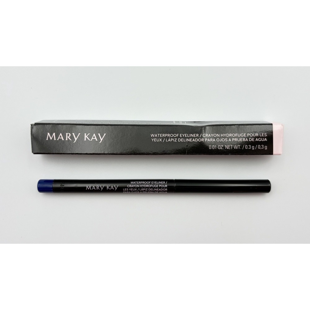 Mary Kay Waterproof Eyeliner Blue 239155 New In Box Full Size .01 oz